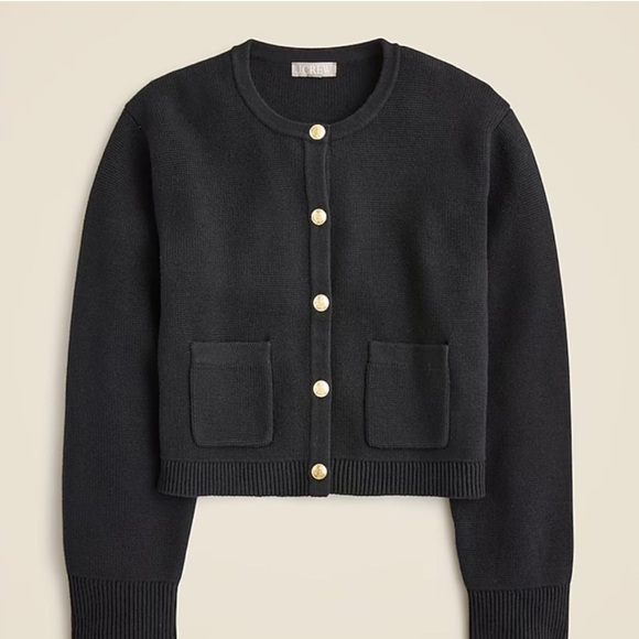 J.Crew Relaxed Emilie Sweater Lady Jacket - Picture 3 of 7